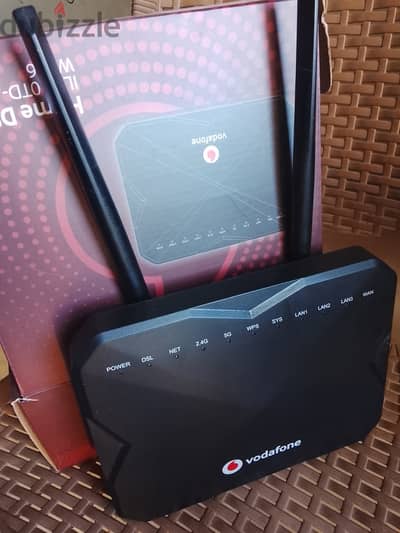 راوتر فودافون  ارضي VDSL الحديث بتقنية WiFi 6 المتطورة.