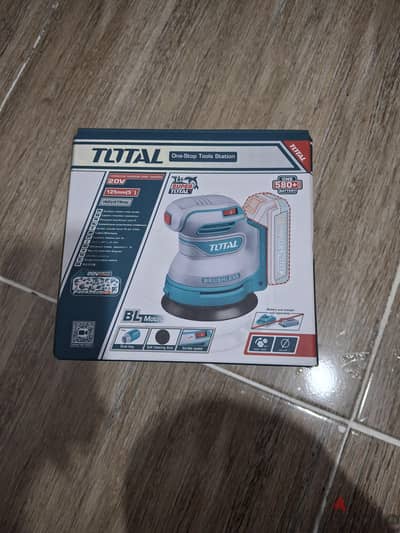 trosli2002 صنفره دائريه 20 فولت بدون البطارية والشاحن