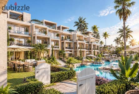 Imagine that your apartment doesn't end at the balcony door... but you have 42 m² of private garden at your disposal.