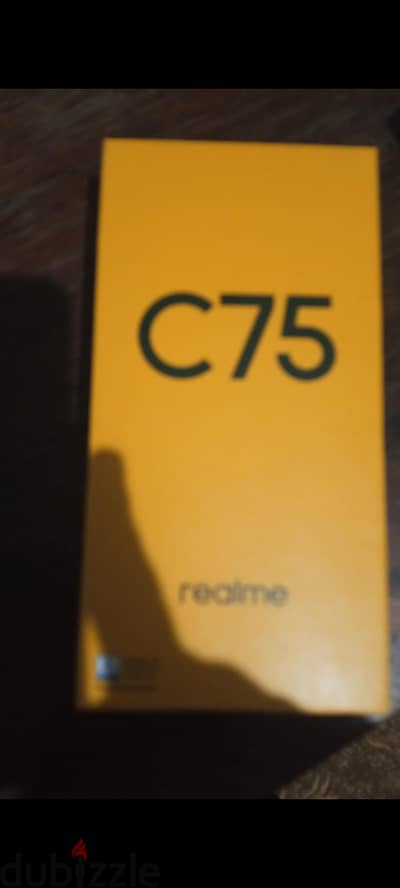 ريلمى سى 75  إسود اللون  إستعمال خفيف للتبديل