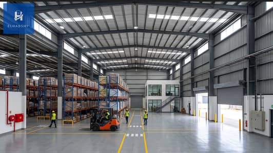 An excellent opportunity for companies and investors: a factory for rent in the First Industrial Zone, 6th of October City, spanning 15,300 sqm and ho