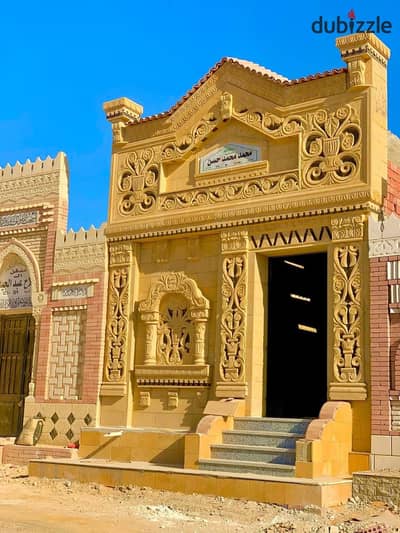 Grave for sale on an area of 40 meters in the cemeteries of Sokhna Road, New Cairo