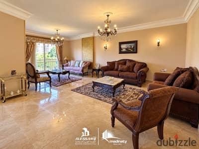 Apartment for sale cash in Madinaty 245 meters overlooking a wide garden