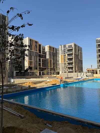 Ready-to-Move Ground Apartment for Sale in HAPTown Park View by Hassan Allam, 195 SQM BUA, 70 SQM Garden, 3 Bedrooms, 3 Bathrooms, EGP 6.6M.