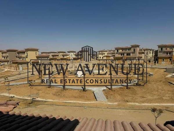 Best Price for Quattro Villa with roof for sale in Opal City Gate New Cairo by Qatari Diar