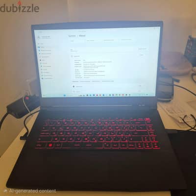 MSI GF63 THIN 11UC