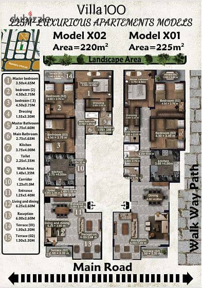 220m Apartment for Sale in New October 2nd District Overlooking Badya - 30K Monthly over 6 Years