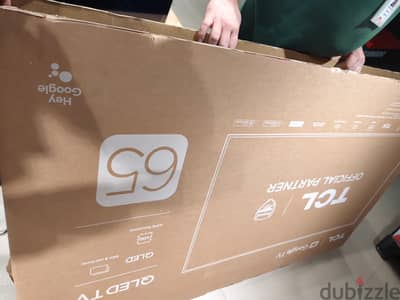 تلفزيون TCL سمارت 65 بوصة 4K - جودة ألوان فائقة وتصميم عصري