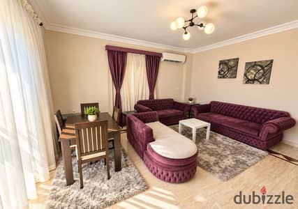 Furnished Apartment with Private Roof 100m 130m 3rd Floor 1st District Fifth Settlement Directly Opposite Akhenaten School Near Seoudi Market Cairo Fe