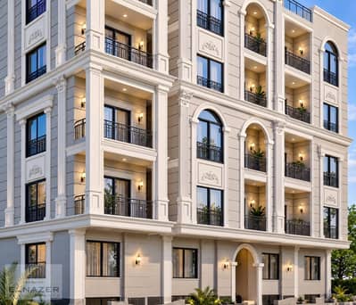 Apartment for sale, Al-Hudbah Al-Ulya, Ahram Street, in the fountain, direct view of the Maqattam corniche.