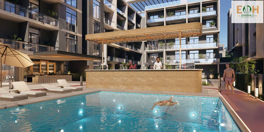 Own your Chalet 58 SQM - Pool View - Magawish Area