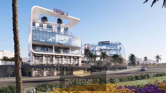 استلم مكتب بانورامي متشطب بالتكييفات و مجهز بجميع المرافق الرائيسة بجوار Badya Palm Hills بافضل سعر في اكتوبر