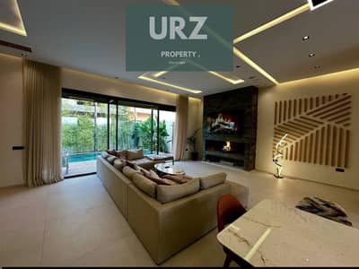 Luxury standalone villa with private pool immediate delivery in Fifth Settlement opposite Public Prosecutor Office with easy installments near Taj Cit
