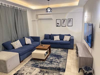 Furnished Apartment for Rent in Janna 1 Compound – Sheikh Zayed | 115 sqm | Ground Floor