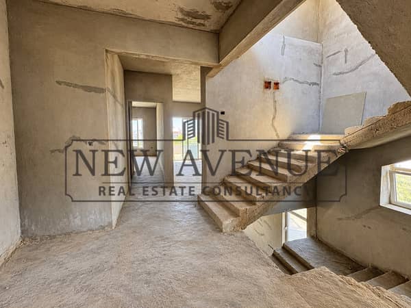 Semi Finished Twin House for sale in The Square on Main Lake and Landscape View ready to move