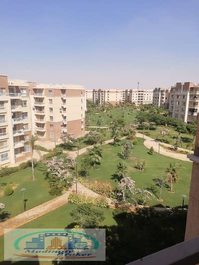 Apartment snapshot for rent furnished 116m new furniture wide garden long periods for families in front of the first season mall in Madinty b11