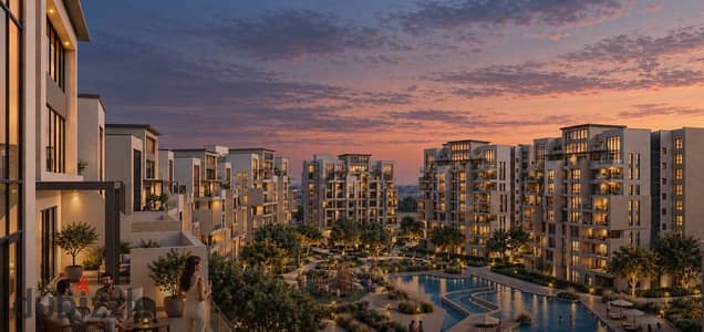 100 sqm finished apartment in Urban Nations of Sky, next to Mall of Arabia. 5% down payment and installments up to 10 years