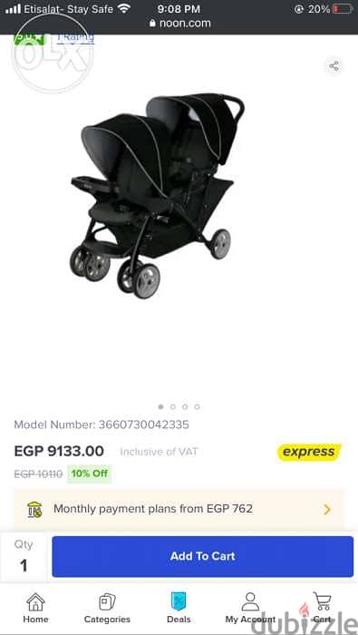 cargo stroller for twins 2