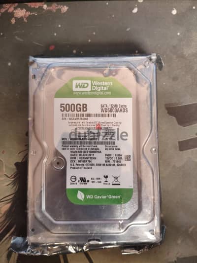 WD HDD 500GB