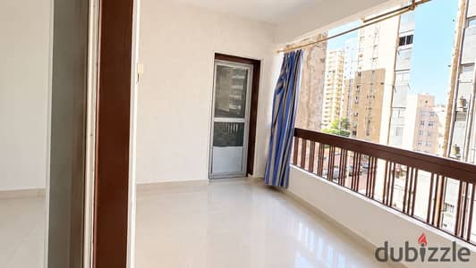 Apartment for rent in Mostafa Kamel Officers' Housing 140 m 3 rooms and reception two pieces and bathroom and kitchen all utilities second floor 2 elevators