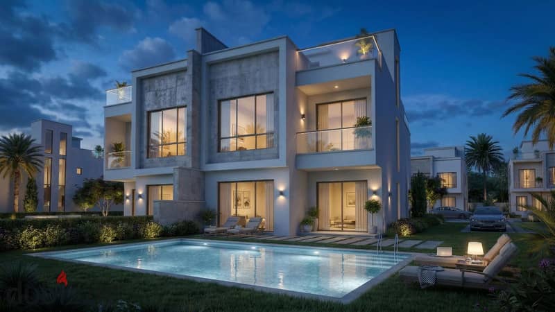 Great value corner townhouse overlooking a landscape for sale in Sheikh Zayed