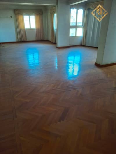  250 sqm apartment on Tahrir Street, Dokki | 4-section reception area, finished to a high standard (super luxe) 