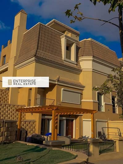 فيلا للبيع في كمبوند سراي القاهرة الجديدة بأفضل سعر، سور في سور مع مدينتي بأقساط حتى 12 سنة