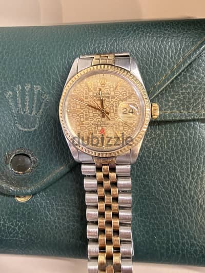 Rolex Datejust 36m 16233 Jubilee Champagne Dial
