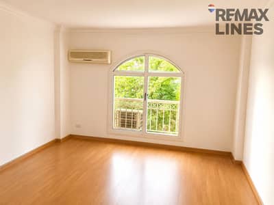 Apartment 265 sqm for sale in B1 Madinaty | 3 rooms and Garden View and a nanny room with private bathroom | 5 air conditioners | cash