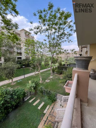 Apartment 265 sqm for sale in B1 Madinaty | 3 rooms and Garden View and a nanny room with private bathroom | 5 air conditioners | cash