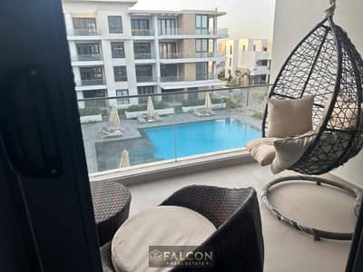 بخصم 19% استلم فوري اخر شاليه متشطب و مفروش بالكامل دايركت علي الPool و بفيو البحر في ازها السخنه - Azha Sokhna