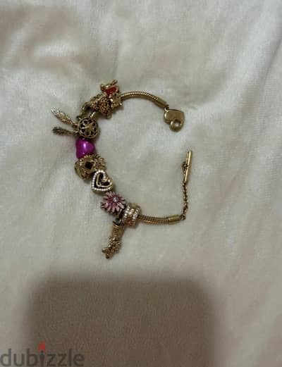 Pandora gold bracelet