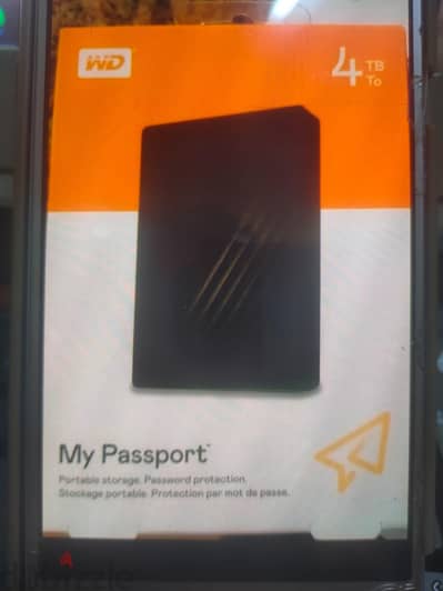 WD HDD 4tb my passport
