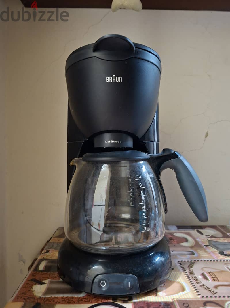 Braun coffee machine in good condition 1