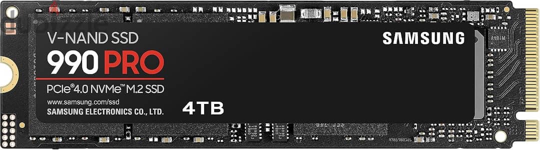 Samsung 990 PRO NVMe M. 2 SSD, 4 TB