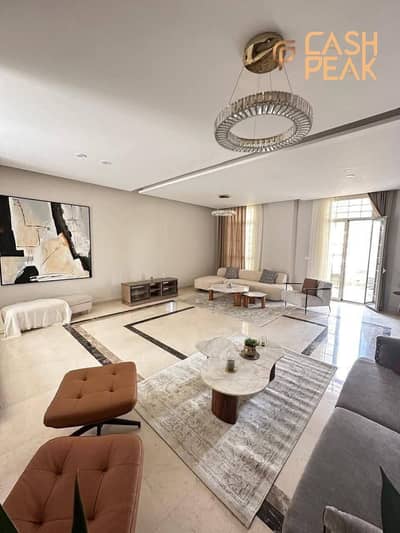 An Ultra Super Lux finished townhouse in Granville New Capital, with a 30% discount and a view of the Iconic Tower.