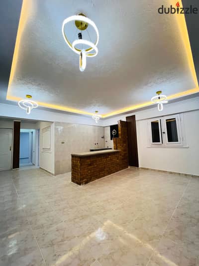 شقه في الإسكندرية العجمي شاطي النخيل بجوار الشارع الرئيسي بجوار مجمع الخدمات العامة موقع سكني ممتاز تشطيب فاخر ومميز جدا مسجله وكامله المرفق