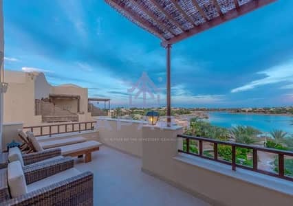 3 Bedrooms For Sale At El Gouna Red Sea By Orascom With Installments Over 5 Years Fully Finished .