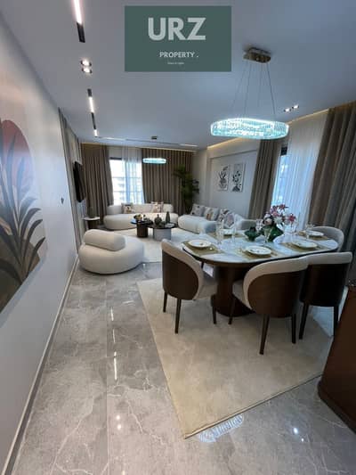 Pay 650,000 and own a very special 3-bedroom apartment in the latest and newest phase of Taj City Compound opposite Cairo Airport and JW Marriott