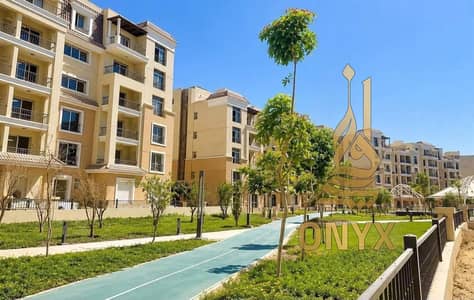 An exceptional opportunity to own an apartment in the Sarai compound by Madinet Masr. Featuring a prime location with an unobstructed view of the Cent