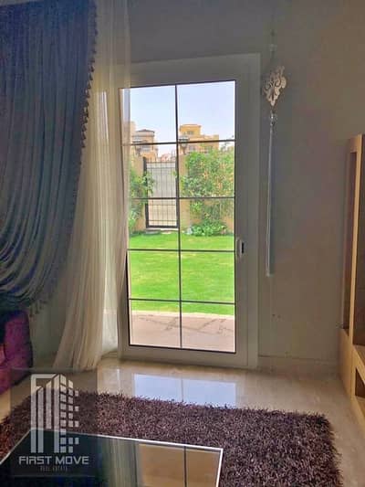 Balcony apartment 100% fully finished immediate delivery corner ground floor with a garden feels like a small villa in Al-Shorouk next to Madinaty and the administrative capital Mayan Compound Al-Shorouk apartment for sale