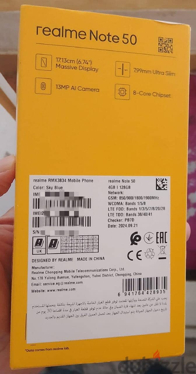 Realme Note 50 1