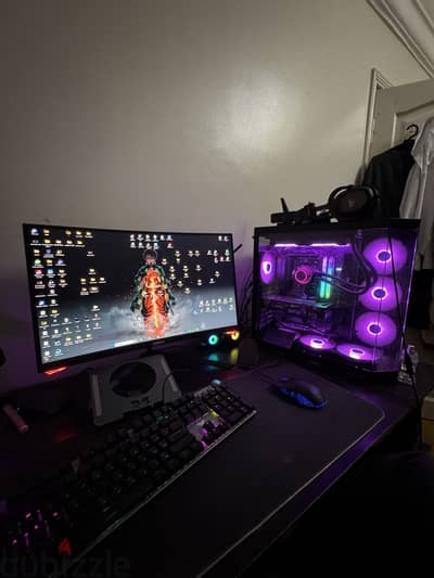 بي سي جيمينج Gaming PC مع سيت اب كامل هدية