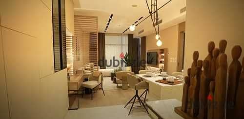 Fully finished apartment with prime view in Arkan Palm Sheikh Zayed