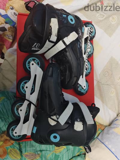 skate cougar 307 معاه علبه و المفكات و معدات الامان كلها