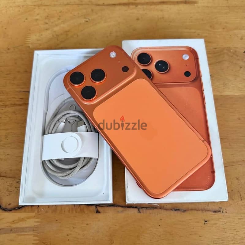 iphone 17 Pro Max orange 1