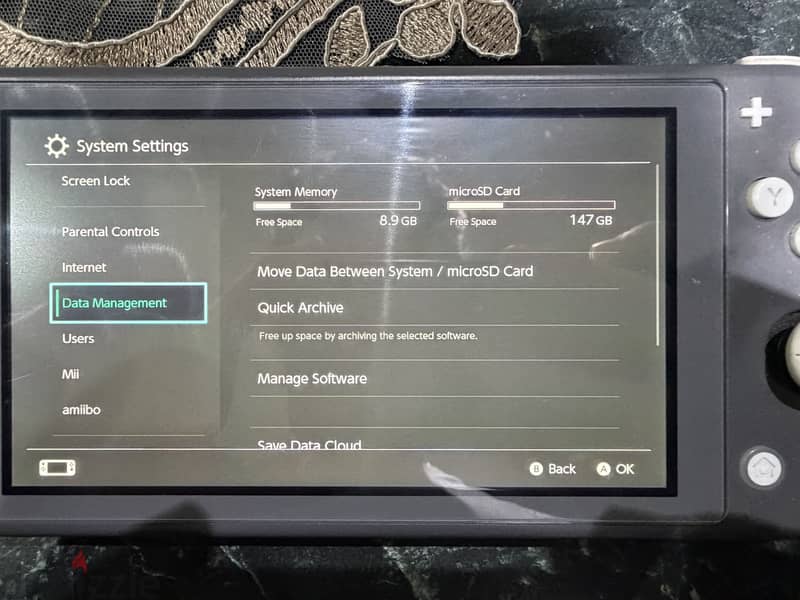 Modded nintendo switch lite 2