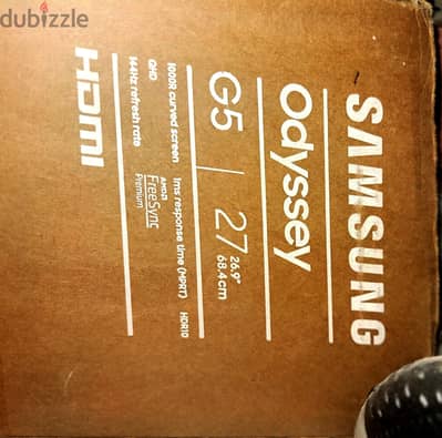 شاشة Samsung Odyssey G5 مقاس 27 بوصة