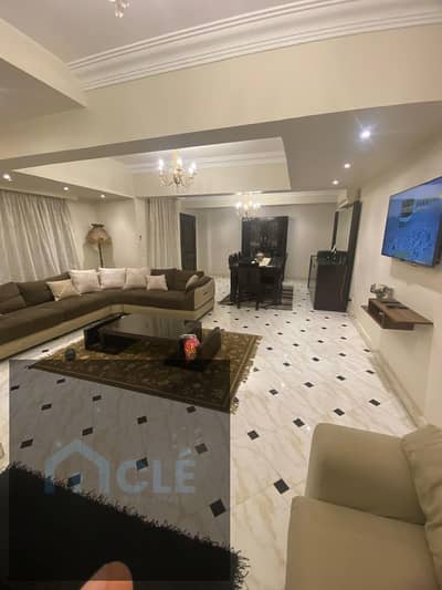 Super Lux Apartment with garden for sale in Al-Yasmeen 8 , New Cairo . BUA : 150 sqm and Garden : 100 sqm includes 2 bedrooms & 2 bathrooms & reception