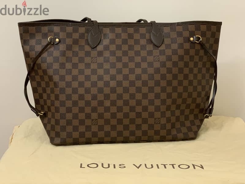 Louis Vuitton Neverfull GM in Damier Ebene - Bags - 209279540